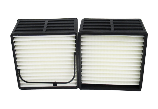 Oil and mist separation filter element